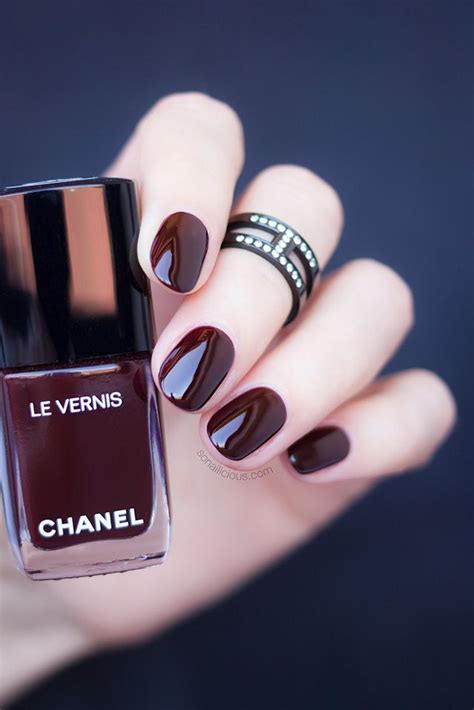 chanel red polish|chanel dark red nail polish.